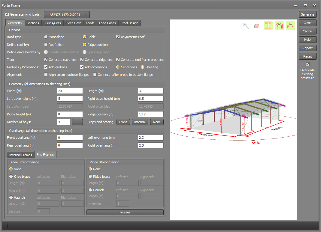 Design add-ons interface